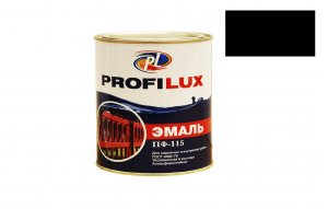 Эмаль ПФ-115 черная "Profilux" 1,9кг
