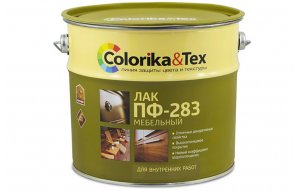 Лак ПФ-283 глянцевый "Colorika&Tex" 2,7л