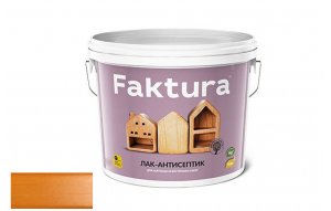 Лак-антисептик FAKTURA 0,9 орегон акриловый шелк-матовый