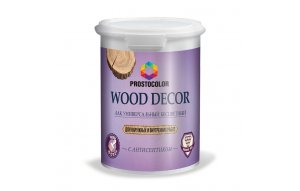 PROSTOCOLOR Лак WOOD DECOR с воском глянец 2л