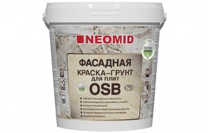 NEOMID Грунт-краска фасадная для плит OSB Proff 3в1 1кг
