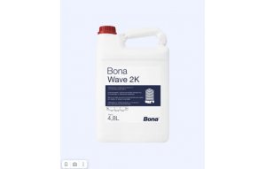 Лак BONA WAVE 2K полуматовый 5л