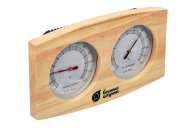 Термометр с гигрометром Банная станция 24,5х13,5х3см для бани и сауны
