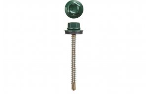 Саморез кровельный 4,8х29 RAL 6005 зеленый