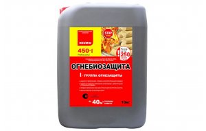 Неомид 450 1 руппа 10кг огнебиозащитный состав тонированный