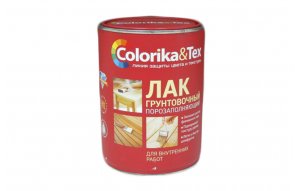 Лак грунтовочный порозаполняющий "Colorika&Tex" 0,8л