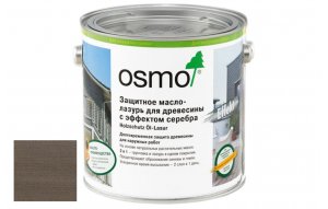 1143 Оникс серебро 0,125л серия Защитное-масло лазурь HOLZSCHUTZ OL-LASUR EFFEKT
