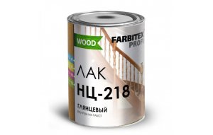 Лак глянцевый НЦ-218 FARBITEX 1,7кг