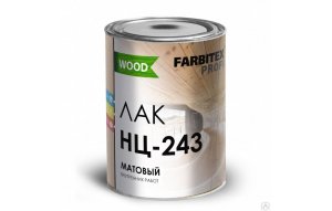 Лак матовый НЦ-243 FARBITEX 0,7кг