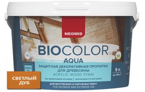 NEOMID Bio Color AQUA Светлый дуб 9л