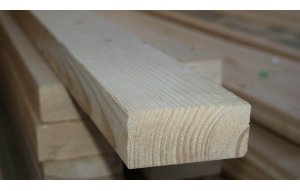 Доска сухая проф. 45х95х4000 (сосна, ель)