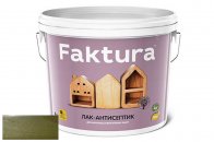 Лак-антисептик FAKTURA 2,7 еловая зелень акриловый шелк-матовый