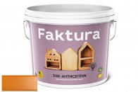 Лак-антисептик FAKTURA 2,7 орегон акриловый шелк-матовый