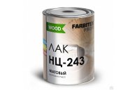 Лак матовый НЦ-243 FARBITEX 0,7кг